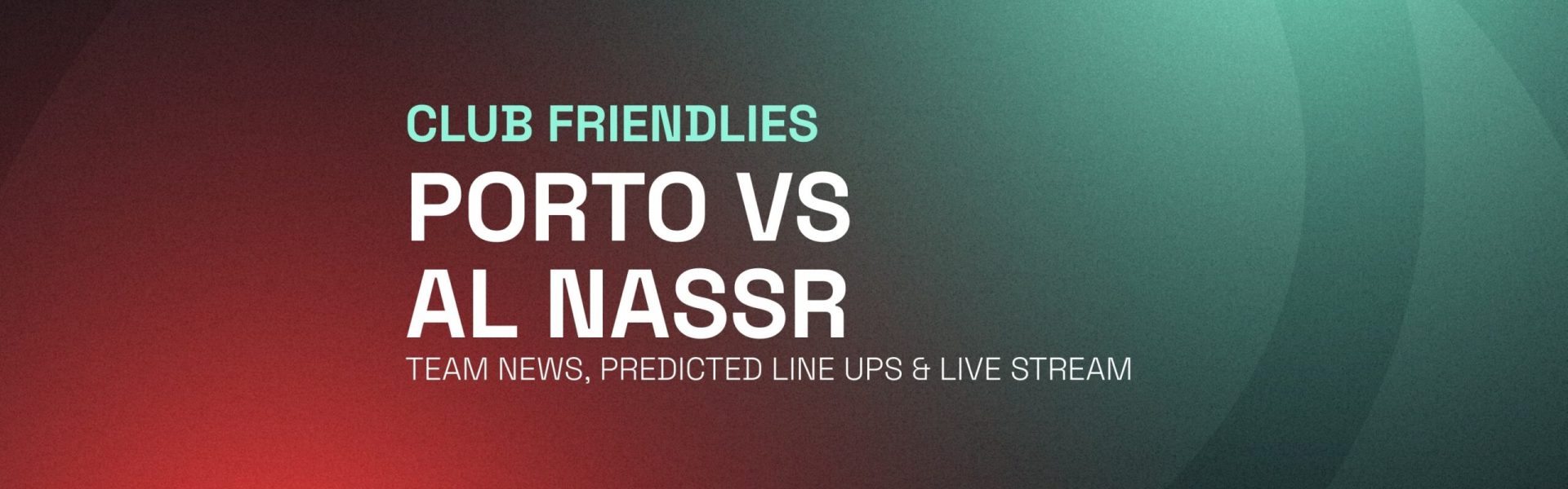 fc porto vs al nassr lineups