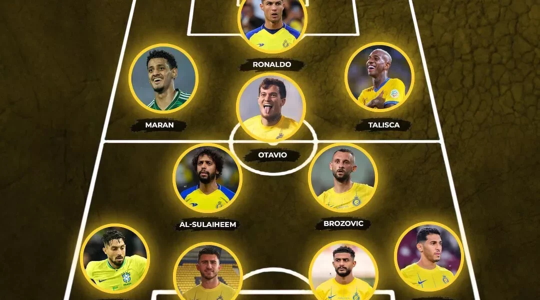 al nassr lineup