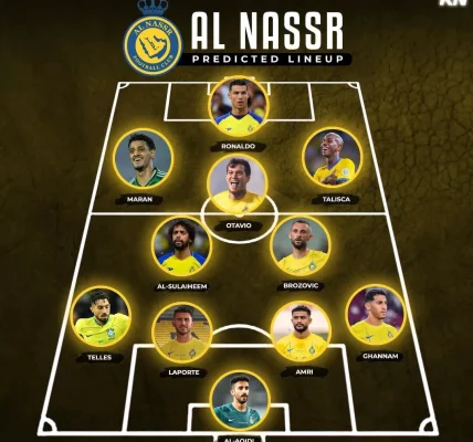 al nassr lineup