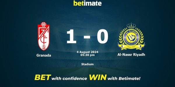 granada cf vs al nassr stats