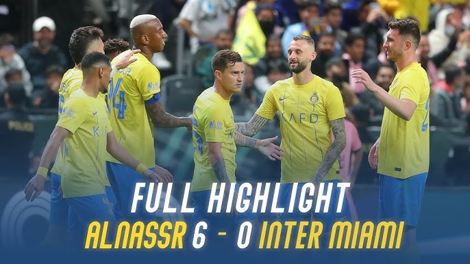 highlights al nassr vs inter miami