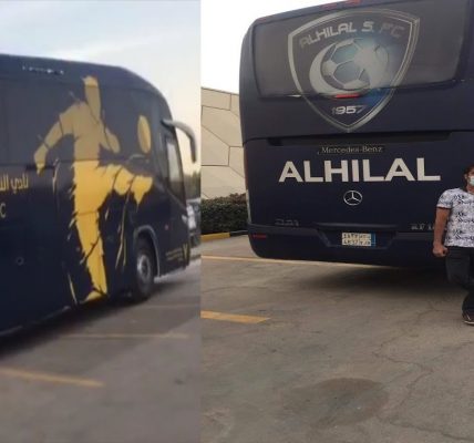 Al Nassr FC’s Bus