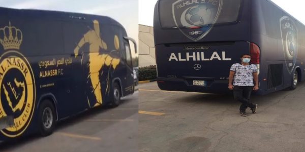 Al Nassr FC’s Bus